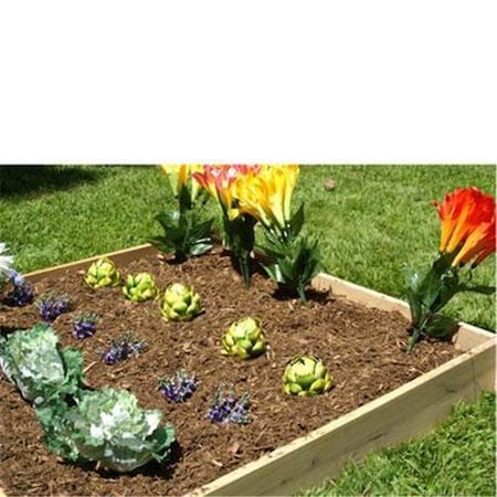 Riverstone Industries Riverstone Industries RGB-445Eden Garden Bed 4'x4'x5.5 in. RGB-445